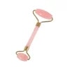 Rose Quartz Face Roller Straight Handle