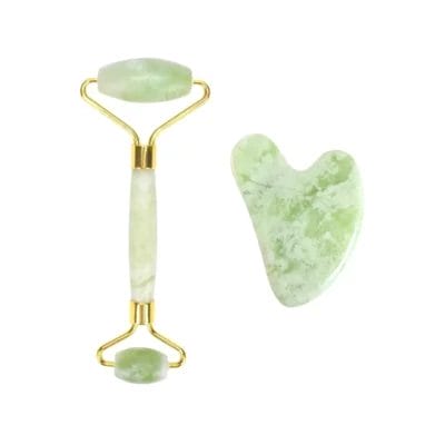 xiuyan jade roller gua sha set