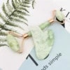 xiuyan jade roller gua sha set Curved (2) xiuyan jade roller gua sha set