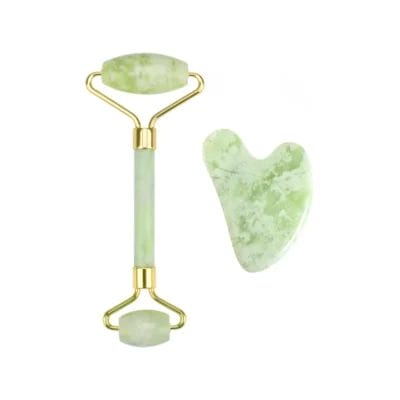 xiuyan jade roller gua sha set