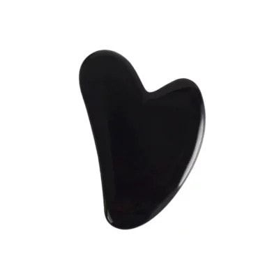 obsidian gua sha kit heart shape (1) obsidian gua sha kit heart shape