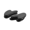 obsidian gua sha kit heart shape