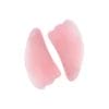 Rose Quartz Gua Sha Tool Horn Shape - CY20KB02