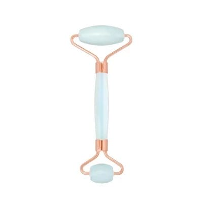 Opalite Facial Roller Curved Handle