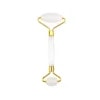 White Jade Face Roller Curved Handle - CL20RB01