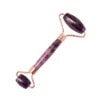 Amethyst Jade Facial Roller Curved Handle (3) Amethyst Jade Facial Roller Curved Handle - CL20RB04