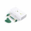 Aventurine Face Roller & Gua Sha Set Curved Handle