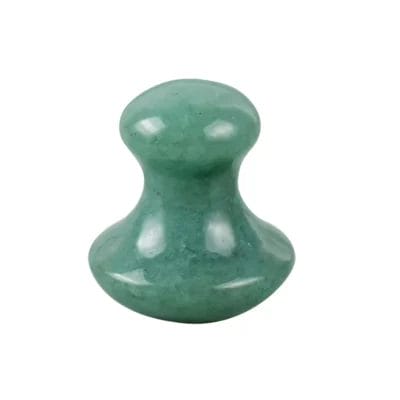 Aventurine Gua Sha Sculptor Mushroom Shape