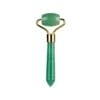 Aventurine Jade Face Roller Tip Acupoint Handle
