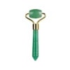 Aventurine Jade Face Roller Tip Acupoint Handle