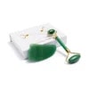Aventurine Jade Roller Gua Sha Set Straight Handle (3) Aventurine Jade Roller Gua Sha Set Straight Handle