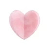 Rose Quartz Concave Heart Gua Sha Kit