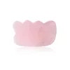 Rose Quartz Gua Sha Tool Comb Shape Head Massage