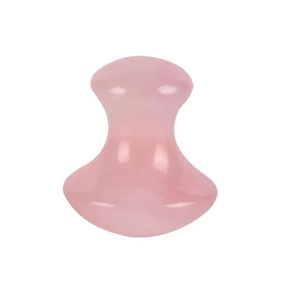 Rose Quartz Gua Sha Tool Mushroom Shape