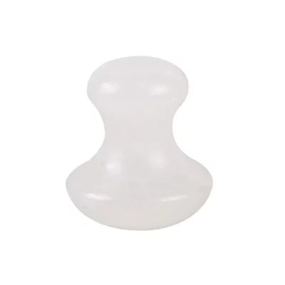 White Jade Gua Sha Kit Mushroom Shape