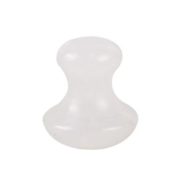 White Jade Gua Sha Kit Mushroom Shape