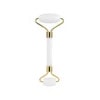 White Jade Facial Roller Straight Handle