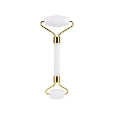 White Jade Facial Roller Straight Handle White Jade Facial Roller Straight Handle
