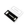 White Jade Facial Roller Straight Handle