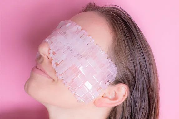 Jade eye mask jade facial mask