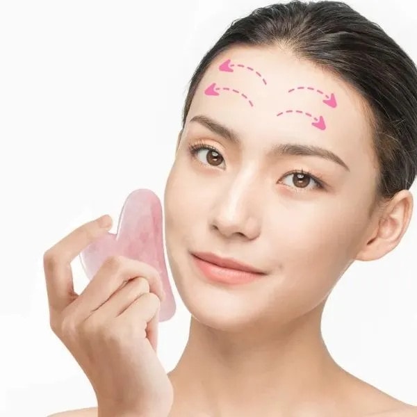 forehead gua sha