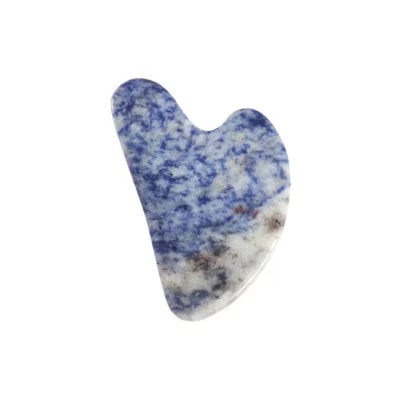 Blue Sodalite gua sha finger (1) Blue Sodalite gua sha finger