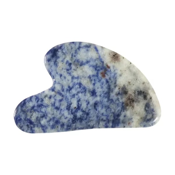 Blue Sodalite gua sha finger