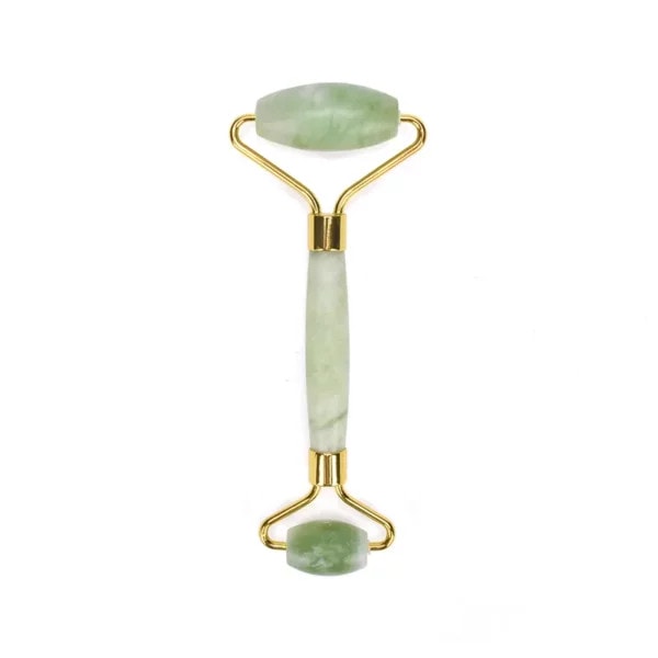Curved xiuyan jade roller