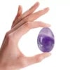 Amethyst Yoni Egg (3) Amethyst Yoni Egg