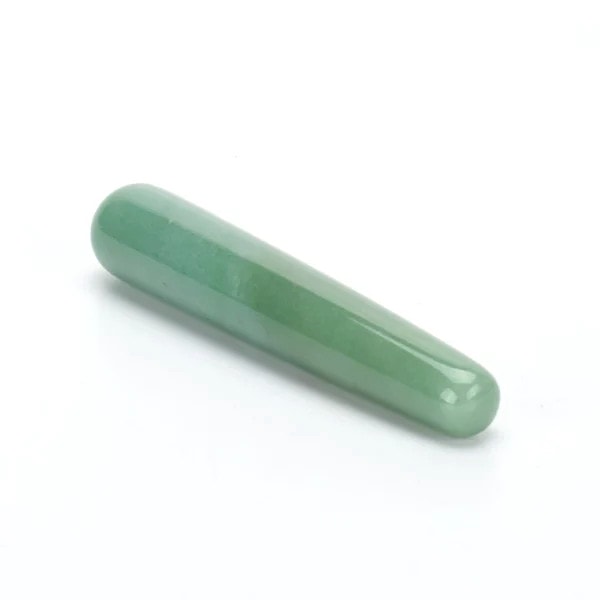 Aventurine Jade Yoni Wand (3) Aventurine Jade Yoni Wand
