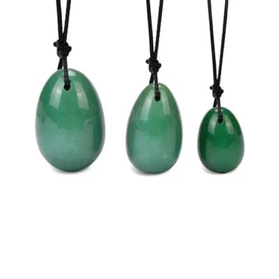Aveturine Green Jade Yoni Egg