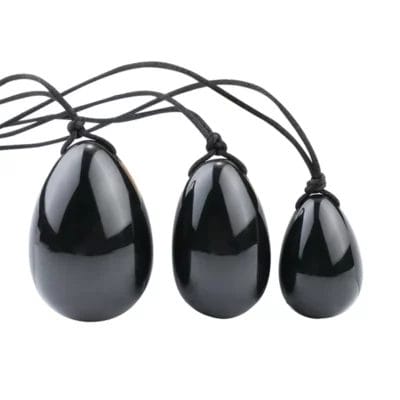 Obsidian Yoni Egg