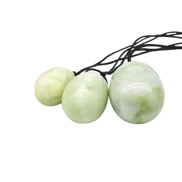 Xiuyan Jade Yoni Egg (3) Xiuyan Jade Yoni Egg - CH21YE07
