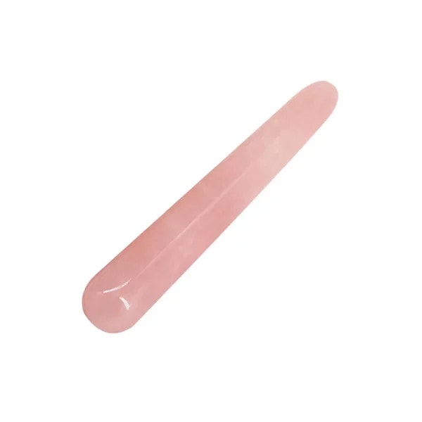 rose quartz yoni wand (1) rose quartz yoni wand