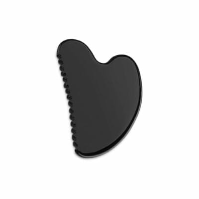 Obsidian Guasha Finger With Teeth